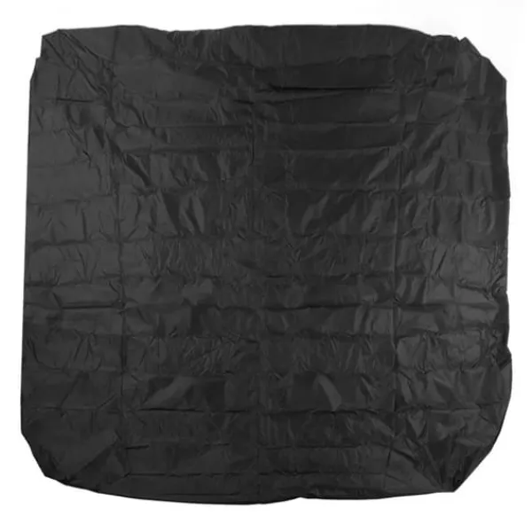 Best Støvbetræk til udendørs badekar 190 sølvbelagt polyestertaft vandtæt varm kildebetræk firkantet spabad regntæt betræk 210x210x30cm sort Pool- & Spatilbehør