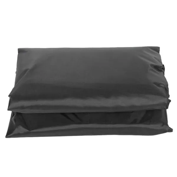Best Støvbetræk til udendørs badekar 190 sølvbelagt polyestertaft vandtæt varm kildebetræk firkantet spabad regntæt betræk 210x210x30cm sort Pool- & Spatilbehør