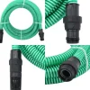 Vanding^Sugeslange med messingkoblinger 1" 10 m PVC grøn - Sugeslange - Sugeslanger - Home & Living
