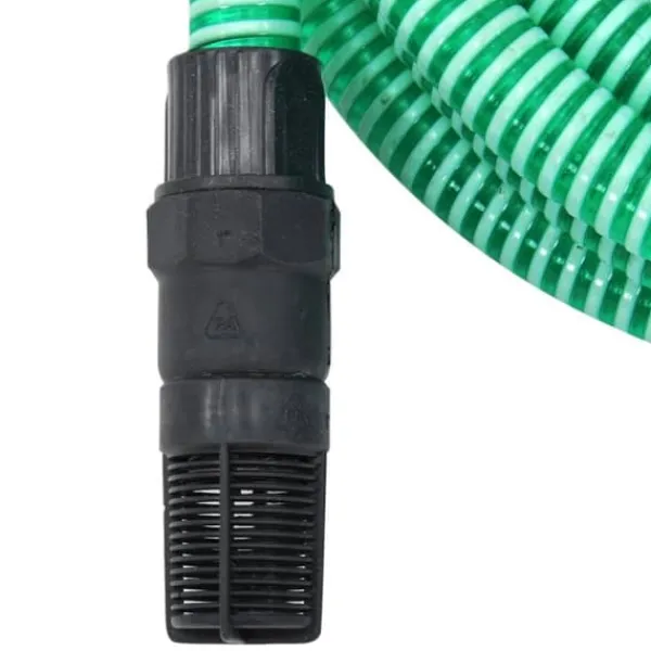 Vanding^Sugeslange med messingkoblinger 1" 10 m PVC grøn - Sugeslange - Sugeslanger - Home & Living