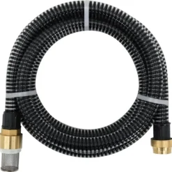 Clearance Sugeslange med messingkoblinger 1,1" 5 m PVC sort - Sugeslange - Sugeslanger - Home & Living Vanding