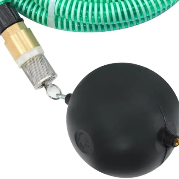 Vanding^Sugeslange med messingkoblinger 1,1" 25 m PVC grøn - Sugeslange - Sugeslanger - Home & Living