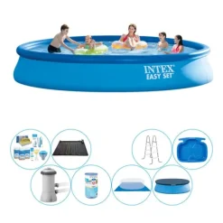 Super Deal Pool - Intex Easy Set Rundt 457x84 cm Pooler