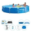Clearance Super Deal Pool - Intex Metalramme Rund 366x76 cm Pooler