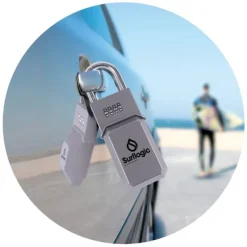 Outlet Surflogic Key Security Lock Standard Grå Pengeskabe