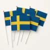 Flag & Vindposer^Sverige flag håndflag – 5-pak