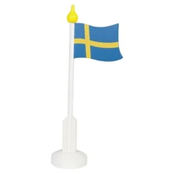Hot Sverigeflagga / träflagga 37 cm Flag & Vindposer