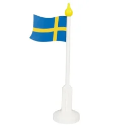 Hot Sverigeflagga / träflagga 37 cm Flag & Vindposer