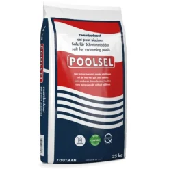 Discount Swimming Pool Salt Polish - Velegnet til saltvandssystem - 50 kg & WAYS skrubbebørste Pool- & Spatilbehør