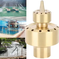Outlet Swimming Pool Spa Kobber Sprøjtedyse Have Vandfontæne Sprinkler Sprøjtehoved Indvendigt gevind DN25 Springvand & Damme