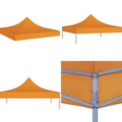 Hot Tag til festtelt 3x3 m 270 g/m² orange - Tag Til Festtelt - Tage Til Festtelte - Home & Living Telte & Lysthuse