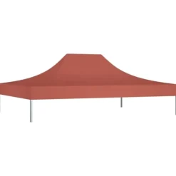 Telte & Lysthuse^Tag til festtelt 4x3 m 270 g/m² terrakottafarvet - Tag Til Festtelt - Tage Til Festtelte - Home & Living