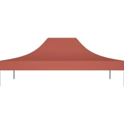 Telte & Lysthuse^Tag til festtelt 4x3 m 270 g/m² terrakottafarvet - Tag Til Festtelt - Tage Til Festtelte - Home & Living