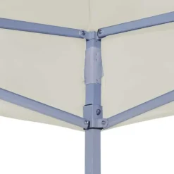 Telte & Lysthuse^Tag til festtelt 2x2 m - UV-bestandigt & vejrresistent | Farve: Creme | 270 g/m²