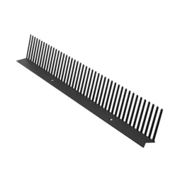 Online Tagudhængskam X flad 60 mm x 1 m RAL 9005 Insektmiddel & Dyreafvisende Middel