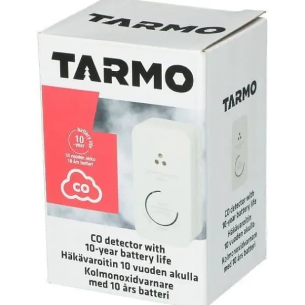 Røg- & Kulmonoxiddetektorer^Tarmo kollmonoxidlarm