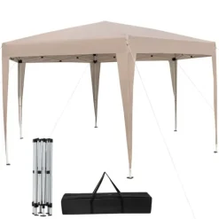 Best Teltpavillon, 400x348 cm, Khaki Telte & Lysthuse