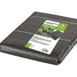 Haveduge^TerCasa JU-998102 Rodklud 200x500 cm 100g/m² Sort