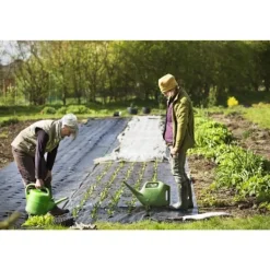 Online TerCasa JU-998103 Rodklud 200x1000 cm 100g/m2 Sort Haveduge