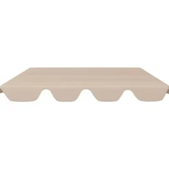 Outlet The Living Store baldakin til havegynge 188/168x145/110 cm beige - Festtelte & havepavilloner – tage Telte & Lysthuse