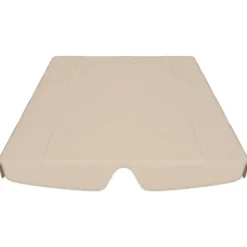 Outlet The Living Store baldakin til havegynge 188/168x145/110 cm beige - Festtelte & havepavilloner – tage Telte & Lysthuse
