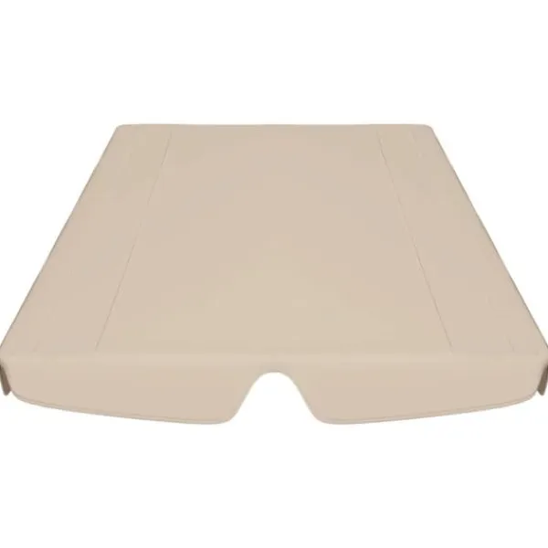 Outlet The Living Store baldakin til havegynge 188/168x145/110 cm beige - Festtelte & havepavilloner – tage Telte & Lysthuse