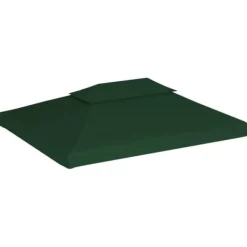 Telte & Lysthuse^The Living Store baldakin til havepavillon 3x4 m 310 g/m² grøn - Festtelte & havepavilloner – tage