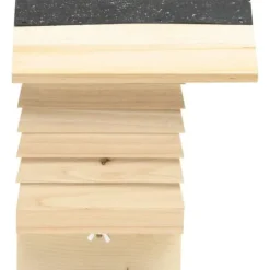 Til Fugle & Småvildt^The Living Store bihotel 22x20x20 cm massivt fyrretræ - Huse & bure til små dyr
