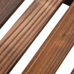 Plantestativer^The Living Store blomsterstativ 110x25x111 cm massivt fyrretræ - Planteborde