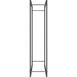 Tilbehør Til Brændeovne & Pejse^The Living Store brændestativ 110x28x116 cm stål matsort - Brændekurve