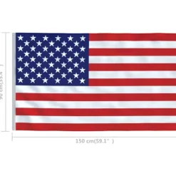 Clearance The Living Store det amerikanske flag 90x150 cm - Flag & vimpler Flag & Vindposer