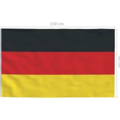 The Living Store det tyske flag 90x150 cm - Flag & vimpler Flag & Vindposer