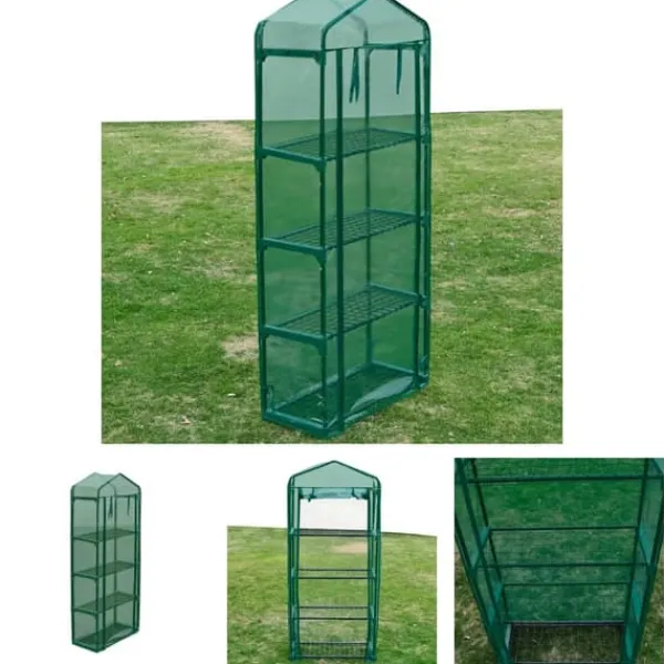 Drivhus^The Living Store drivhus med 4 hylder - Drivhuse