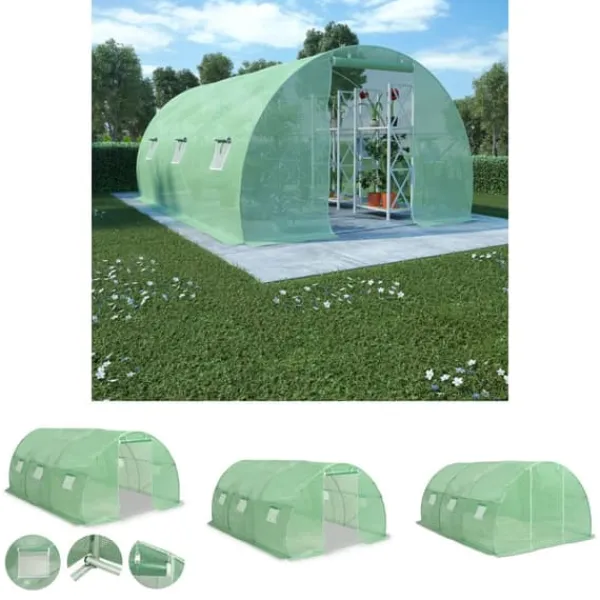 Drivhus^The Living Store drivhus 3,5 m² 450x300x200 cm - Drivhuse