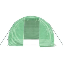 Drivhus^The Living Store drivhus med stålstel 6 m² 3x2x2 m grøn - Drivhuse