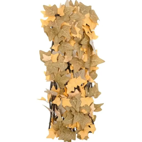 Buer, Spalier, Lysthuse Uden Tag^The Living Store espalierer med kunstige ahornblade 5 stk. 180x60 cm orange - Havehegn