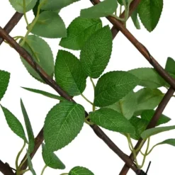 Best The Living Store espalier med kunstig vedbend 180x30 cm udvidelig grøn - Havehegn Buer, Spalier, Lysthuse Uden Tag
