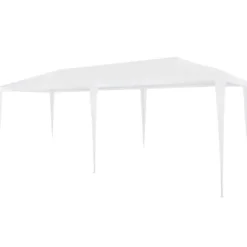 Clearance The Living Store festtelt 3x6 m PE hvid - Festtelte & havepavilloner Telte & Lysthuse