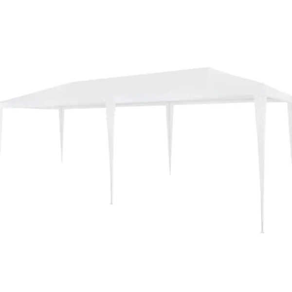Clearance The Living Store festtelt 3x6 m PE hvid - Festtelte & havepavilloner Telte & Lysthuse