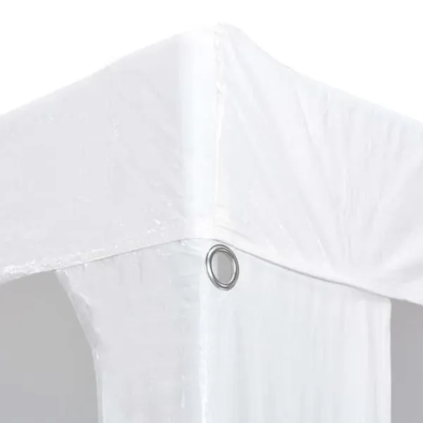 Clearance The Living Store festtelt 3x6 m PE hvid - Festtelte & havepavilloner Telte & Lysthuse