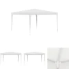 Telte & Lysthuse^The Living Store festtelt 4x4 m hvid - Festtelte & havepavilloner