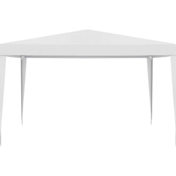 Telte & Lysthuse^The Living Store festtelt 4x4 m hvid - Festtelte & havepavilloner