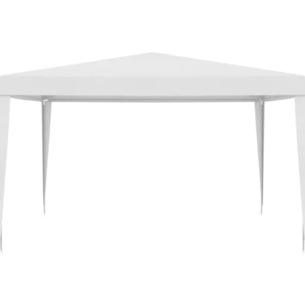 Telte & Lysthuse^The Living Store festtelt 4x4 m hvid - Festtelte & havepavilloner