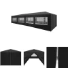 Telte & Lysthuse^The Living Store festtelt 3 x 12 m antracitgrå - Festtelte & havepavilloner