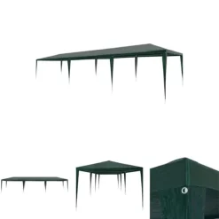 Telte & Lysthuse^The Living Store festtelt 3x9 m PE grøn - Festtelte & havepavilloner