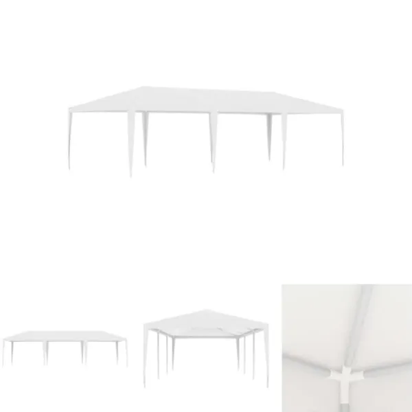 New The Living Store festtelt 4x9 m hvid - Festtelte & havepavilloner Telte & Lysthuse