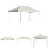 Sale The Living Store foldbart festtelt aluminium 6 x 3 m cremefarvet - Festtelte & havepavilloner Telte & Lysthuse