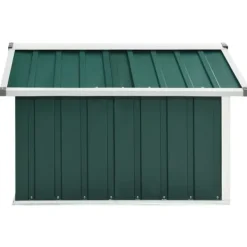 Online The Living Store garage til robotplæneklipper 92x97x63 cm galvaniseret stål grøn - Skure & Redskabsskure Skure, Garager & Carports