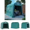 Skure, Garager & Carports^The Living Store garagetelt 1,6x2,4 m PVC grøn - Festtelte & havepavilloner
