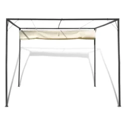 Buer, Spalier, Lysthuse Uden Tag^The Living Store havepavillon med tilbagetrækkeligt tag - Festtelte & havepavilloner